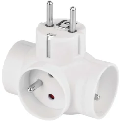Adaptateur 3 prises laterales