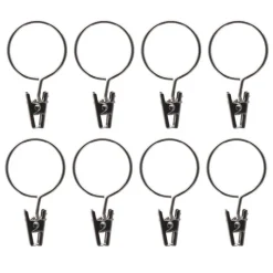 Anneau pince x 8 - argent