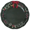 Assiette de service feuilages