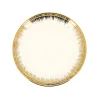 Assiette dessert bord dore d20cm