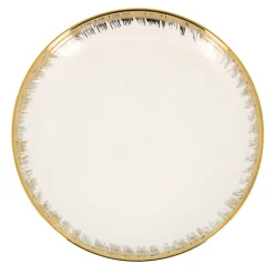 Assiette dessert bord dore d26cm