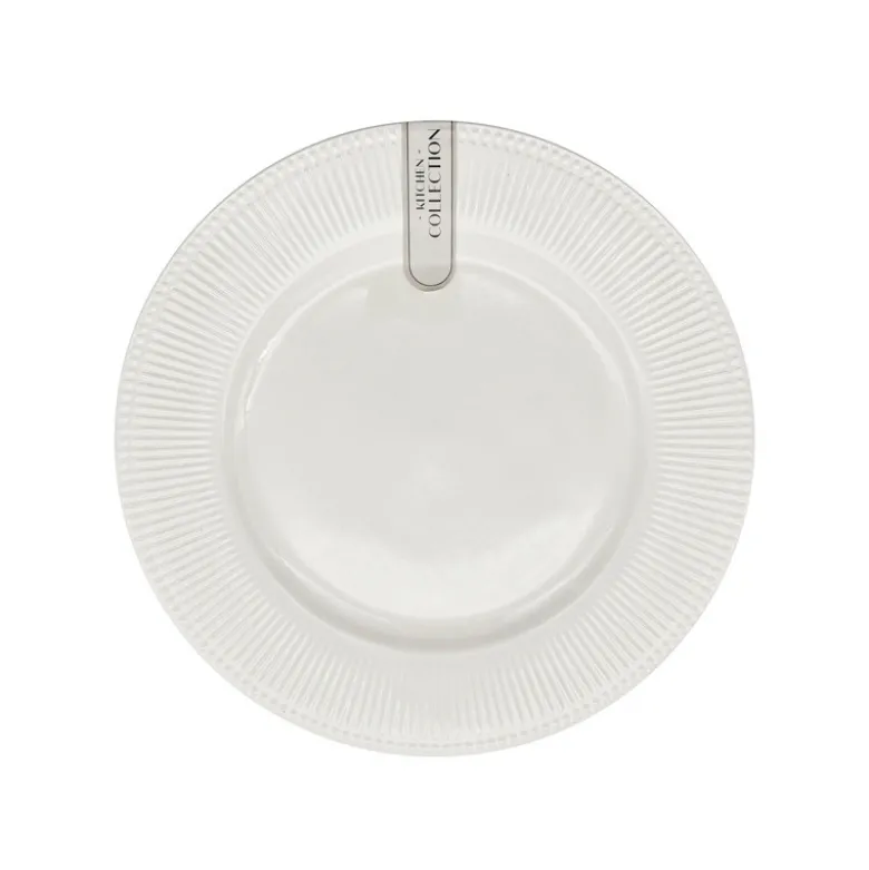 Assiette dessert bord strie 21cm