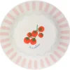 Assiette dessert tomate