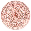 Assiette plate terracotta