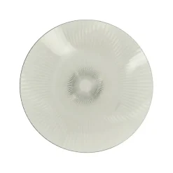 Assiette striee d26cm plastique