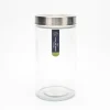 Bocal verre couvercle inox 1.2l