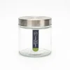Bocal verre couvercle inox 750ml
