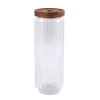 Bocal verre en acacia 1l
