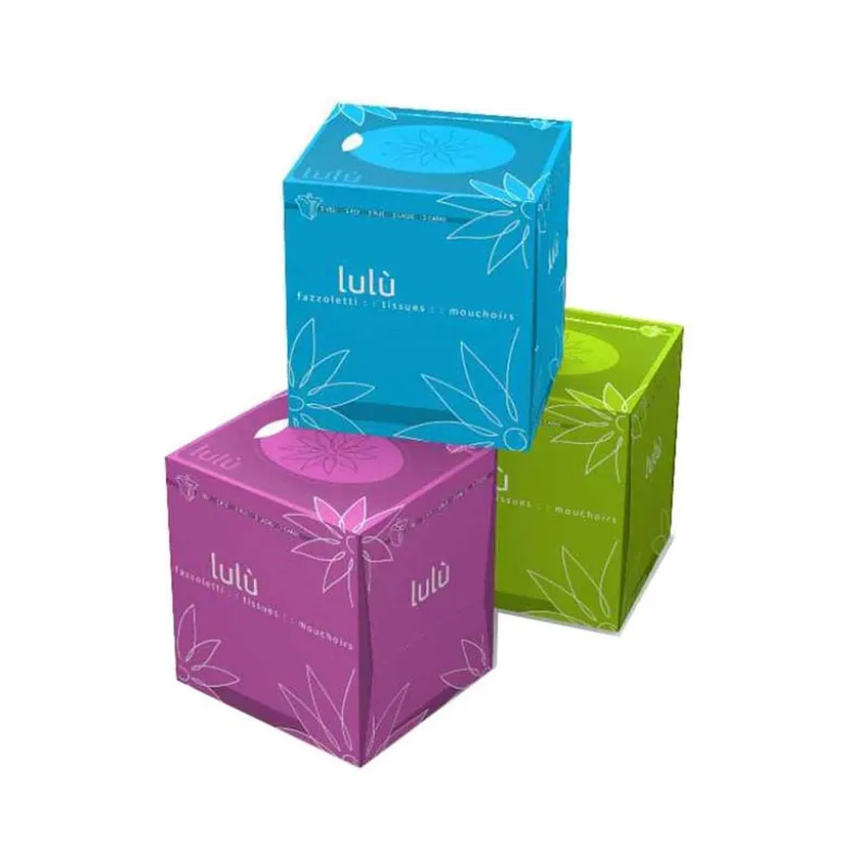 Boite cube 60 mouchoirs classic