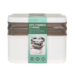 Boite pharmacie a etages