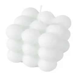 Bougie cube boules