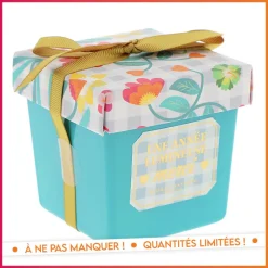 Bougie parfumee carree merci