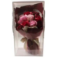 Bouquet de 11 roses artificielle