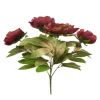 Bouquet pivoines paillete