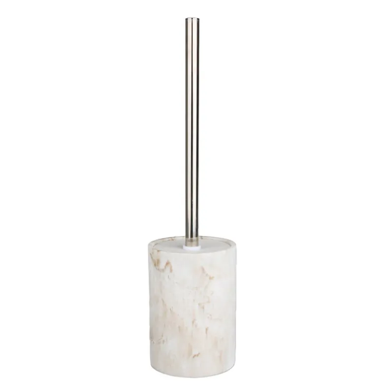 Brosse wc marbre brun
