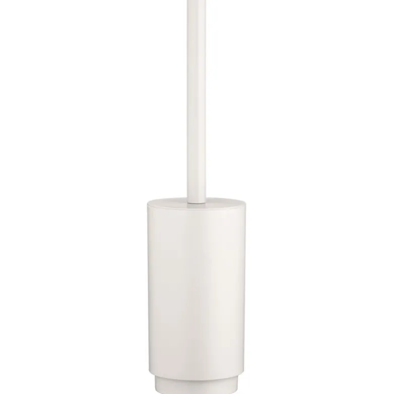 Brosse wc + support beige