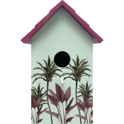 Cabane a oiseaux florale