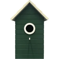 Cabane a oiseaux vert