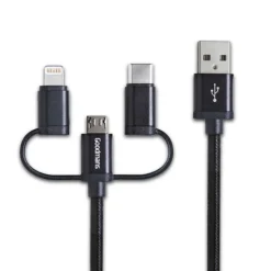 Cable usb universel 3 en 1 2m