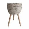 Cache pot sur pied h45cm