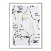 Cadre image visages