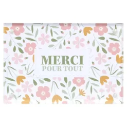 Cadre photo acrylique merci