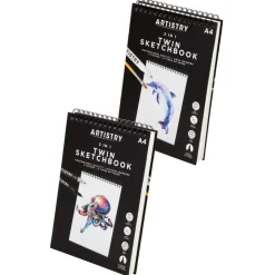 Carnet croquis a4 2en1