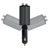 Chargeur voiture cables retract