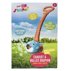 Chariot a bulles dauphin electri