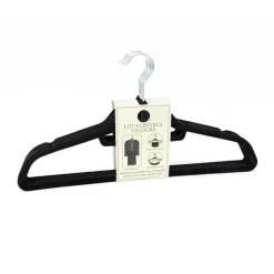 Cintres x8 velours noir