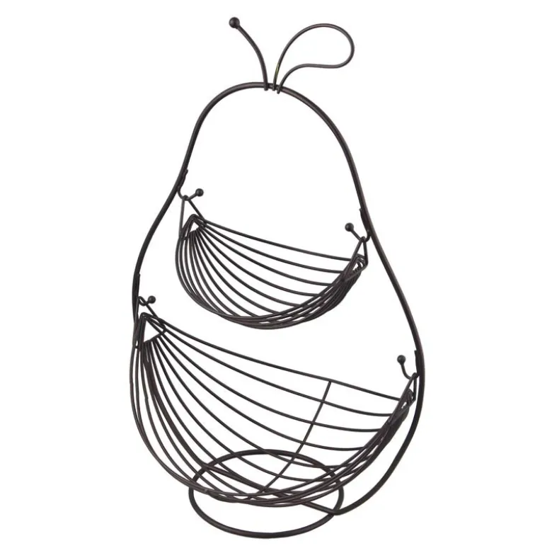 Corbeille a fruit deux etages