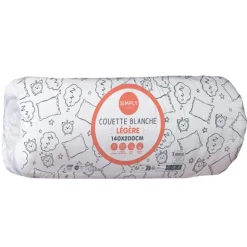 Couette ete 140x200 simply