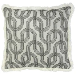 Coussin archi 40x40cm gris