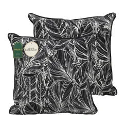 Coussin carre tropical 43x43cm n