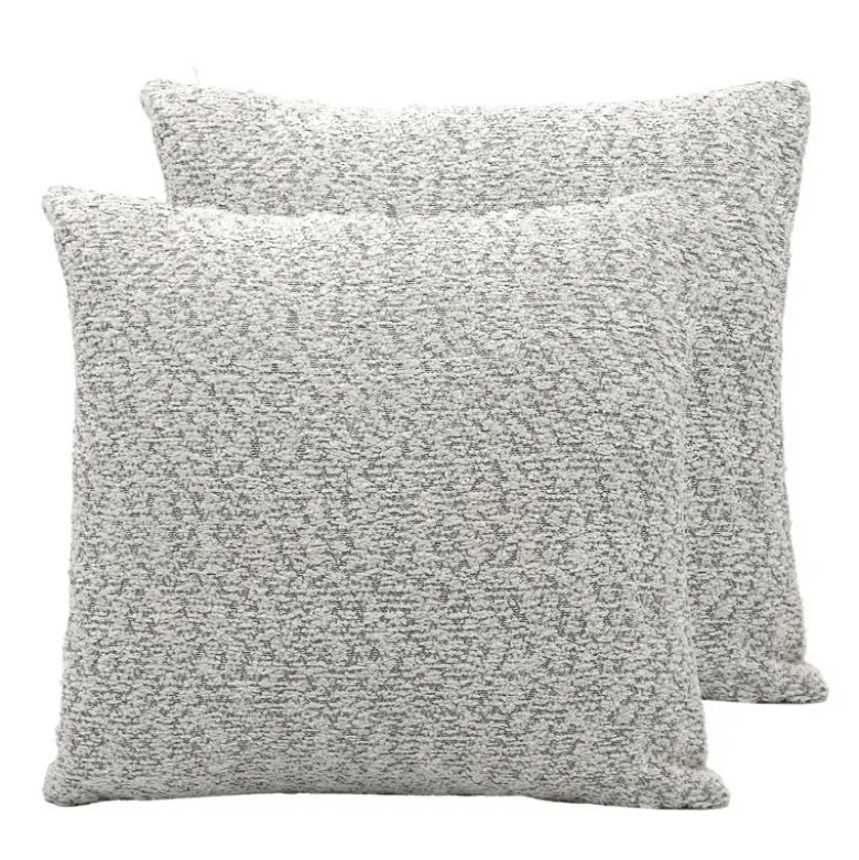 Coussin darci 50x50cm gris clair