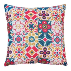 Coussin deperlant zelige 60x60cm