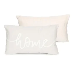 Coussin homealone 30x50cm creme