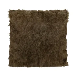 Coussin imitation fourrure 45x4