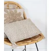 Coussin lozane pompons 30x50cm b