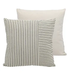 Coussin palma 45x45cm noir