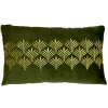 Coussin paradise brode 30x50cm v