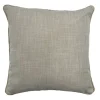 Coussin piping jute 45x45cm beig
