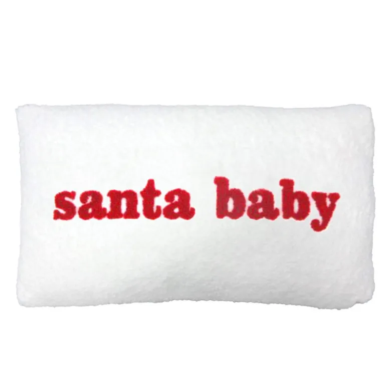 Coussin santa baby 30x50cm