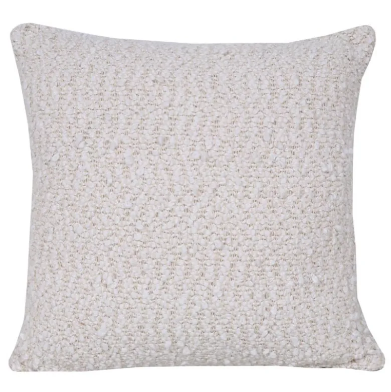 Coussin snowflake creme 45x45cm