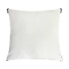 Coussin velours 60x60cm creme po