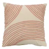 Coussin vera 48x48cm rose