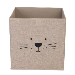 Cube rangement lion