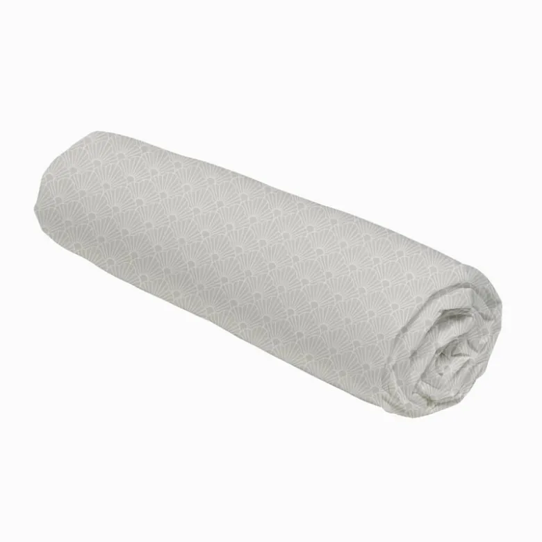 Drap housse 140x200 coton geo