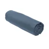 Drap housse 90x190 jersey bleu o