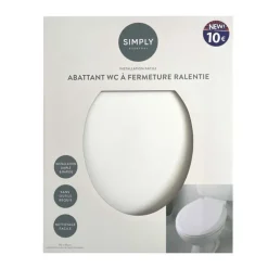 Edv abattant wc blanc